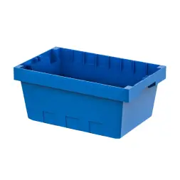 Контейнер пластиковый вкладываемый INSTORE, 490х300х210 мм, синий [KV 5321]